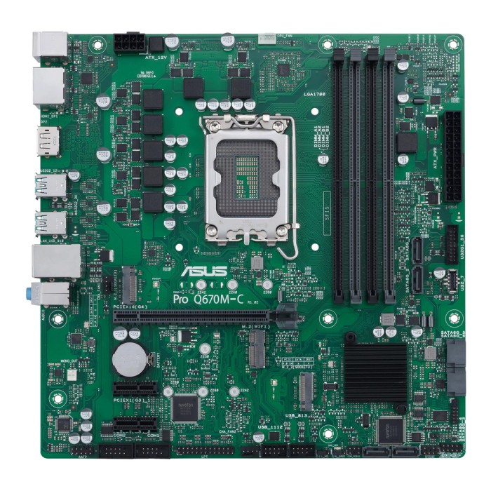 Материнская плата ASUS PRO Q670M-C-CSM (90MB19E0-M2EAYC)