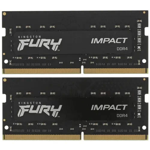 Оперативная память 32 Gb 3200 MHz Kingston FURY IMPACT (KF432S20IBK2/32) RTL